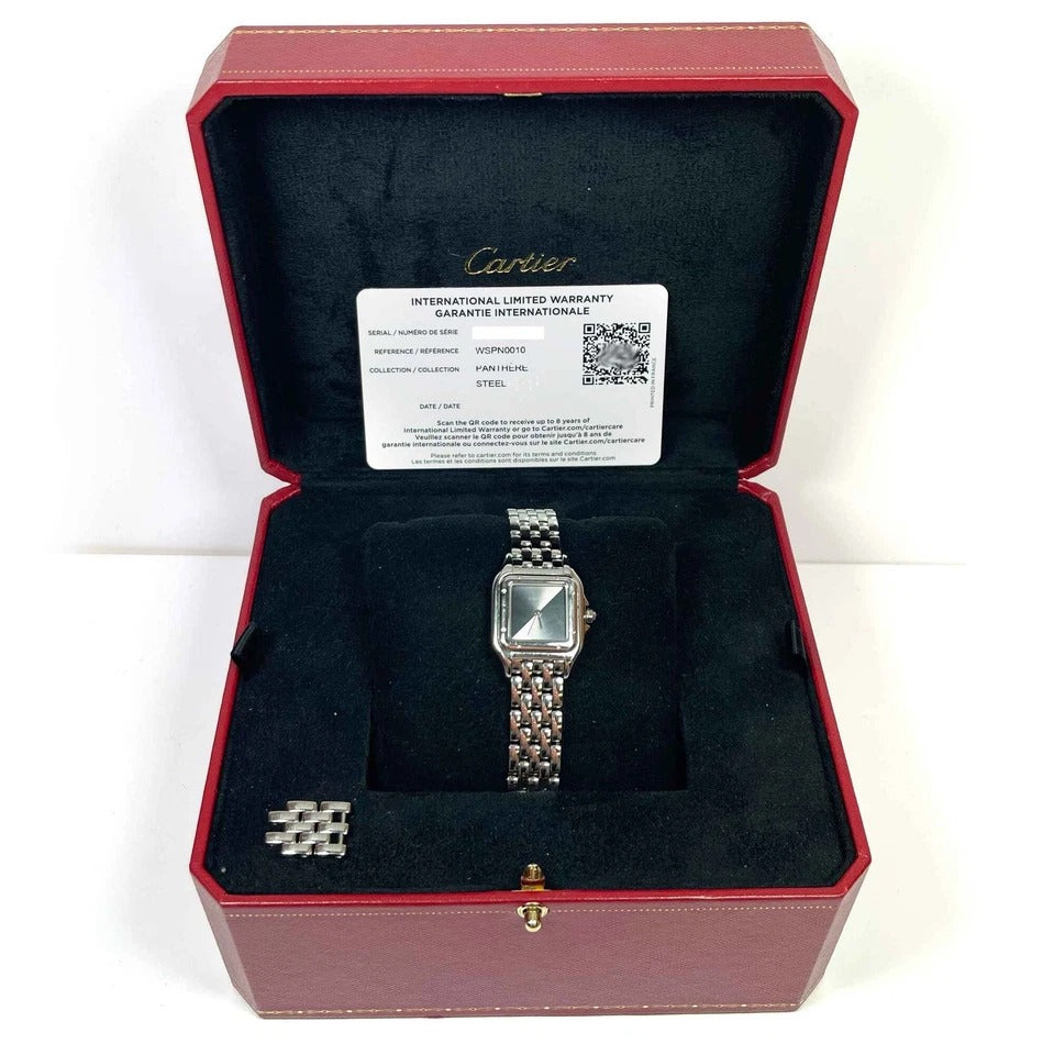 Cartier Panthere De Cartier, Small Model, Quartz Movement, Steel WSPN0010