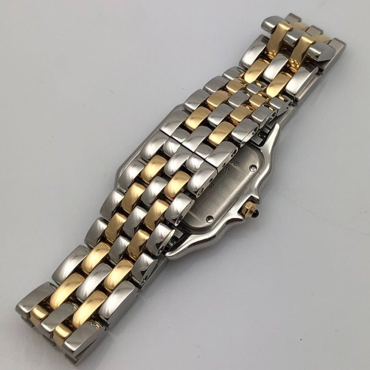 Cartier Panthre De Cartier Watch Small Model, Quartz Movement, Yellow Gold, Steel W2PN0006