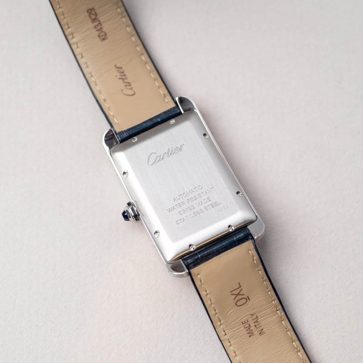 Cartier Tank Americaine Watch Large Strap Watch