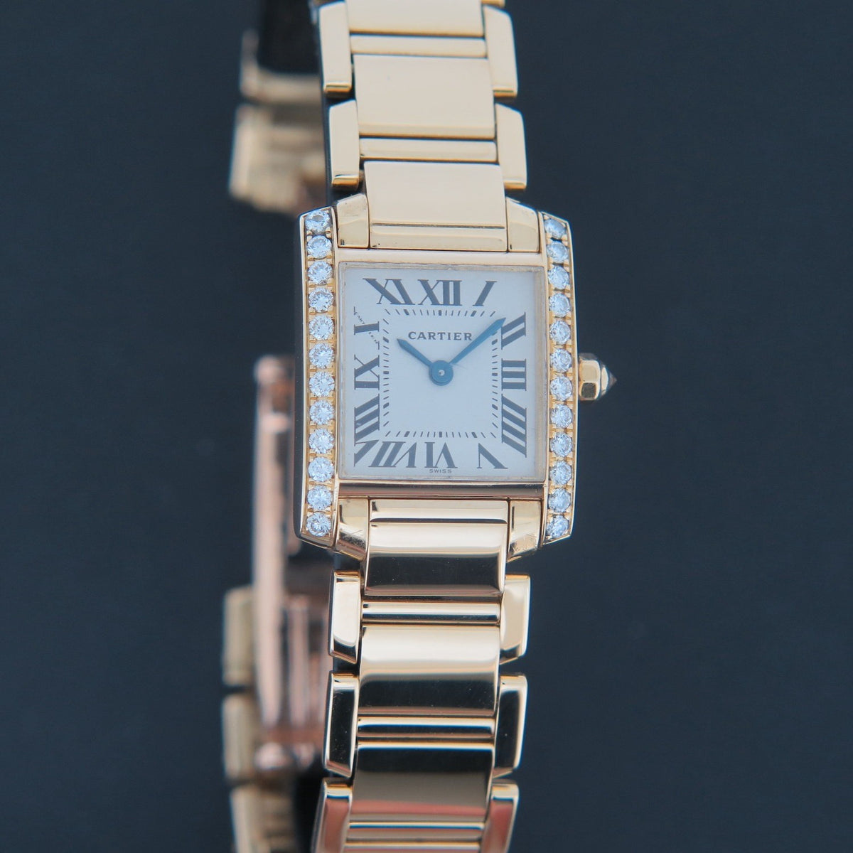 Cartier Tank Franaise Watch, Medium Model, Quartz Movement WJTA0023