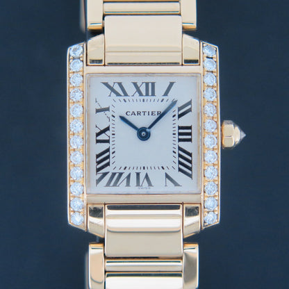 Cartier Tank Franaise Watch, Medium Model, Quartz Movement WJTA0023