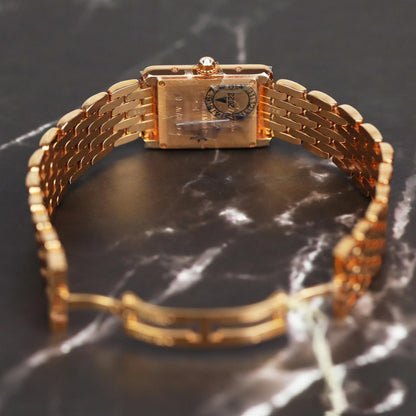 Cartier Tank Louis, Large Model, Hand Wound, Rose Gold, Diamonds WJTA0021