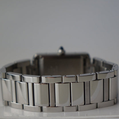 Cartier Tank Must, Large model, quartz movement, steel 33.7mm x 25.5mm WSTA0052