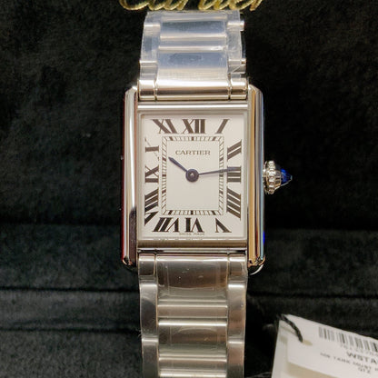 Cartier Tank Must, Small model, quartz movement, steel 29.5mm x 22mm WSTA0051