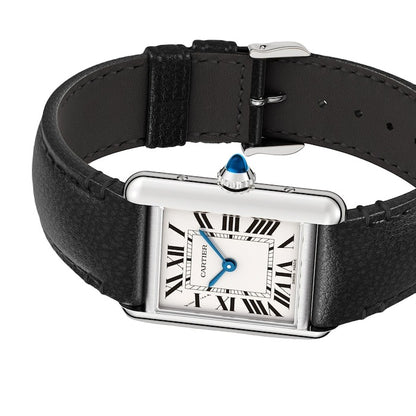 Cartier Tank Must watch, small model, photovoltaic SolarBeat movement. Steel case WSTA0060