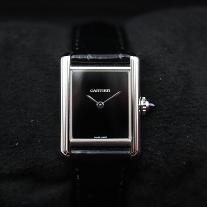 Cartier Tank Must watch, small model, quartz movement. Steel case WSTA0071