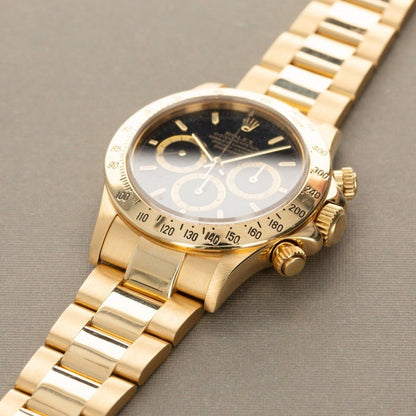 DAYTONA 16528 INVERTED 6 YELLOW GOLD BLACK - 1988