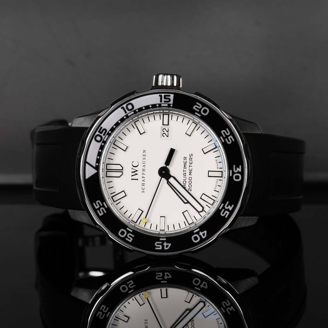 IW356806 IWC Aquatimer Automatic Mens 44mm Water Resistant Watch