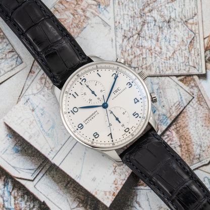 IW371446 IWC Portugieser Chrono New Automatic Movement Mens Watch