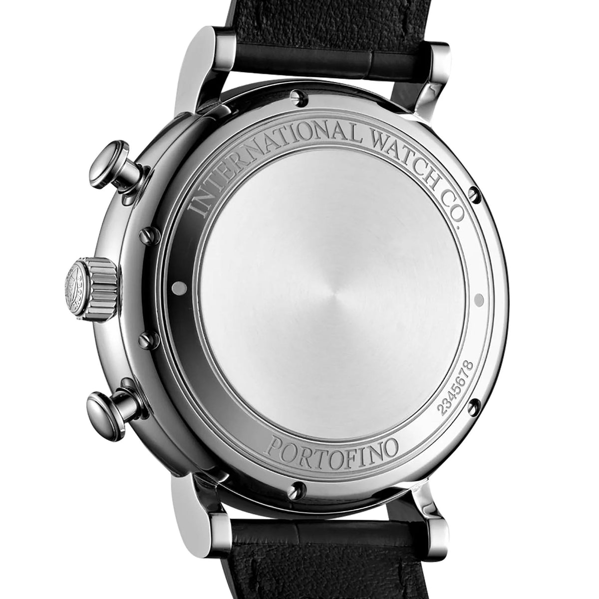 IW391008 IWC Portofino Chronograph Automatic Mens Black Watch