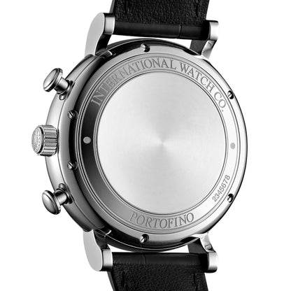 IW391008 IWC Portofino Chronograph Automatic Mens Black Watch