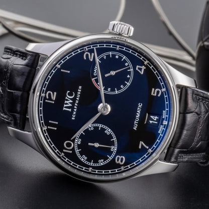 IW500703 IWC Portugieser Automatic Black Dial Men's Watch