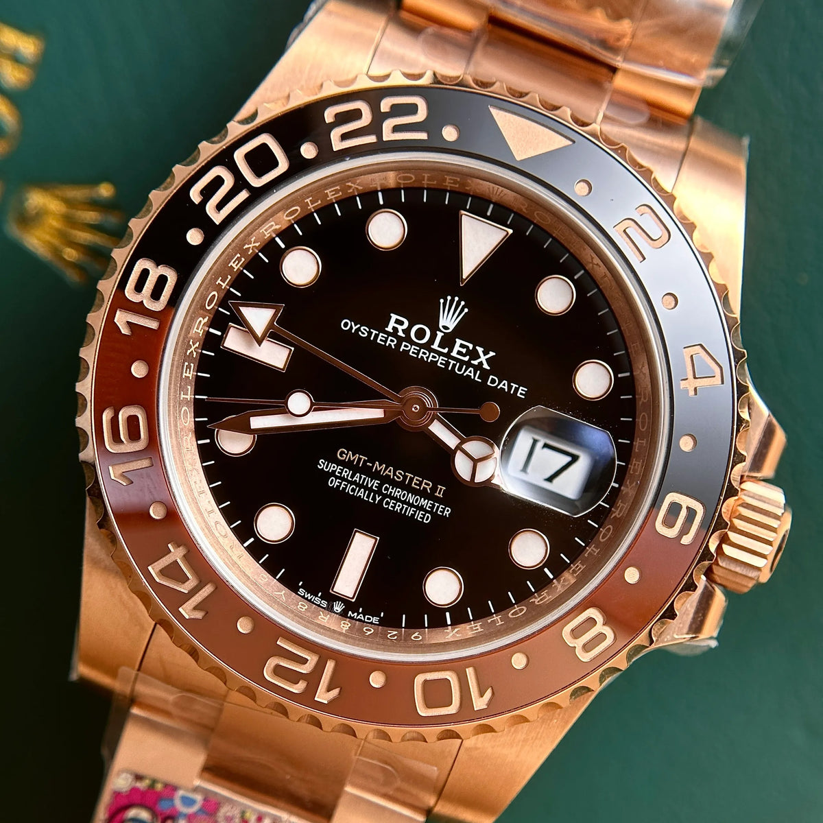 Luxury Rolex Gmt-Master Ii 126715Chnr-0001 Watch 40Mm