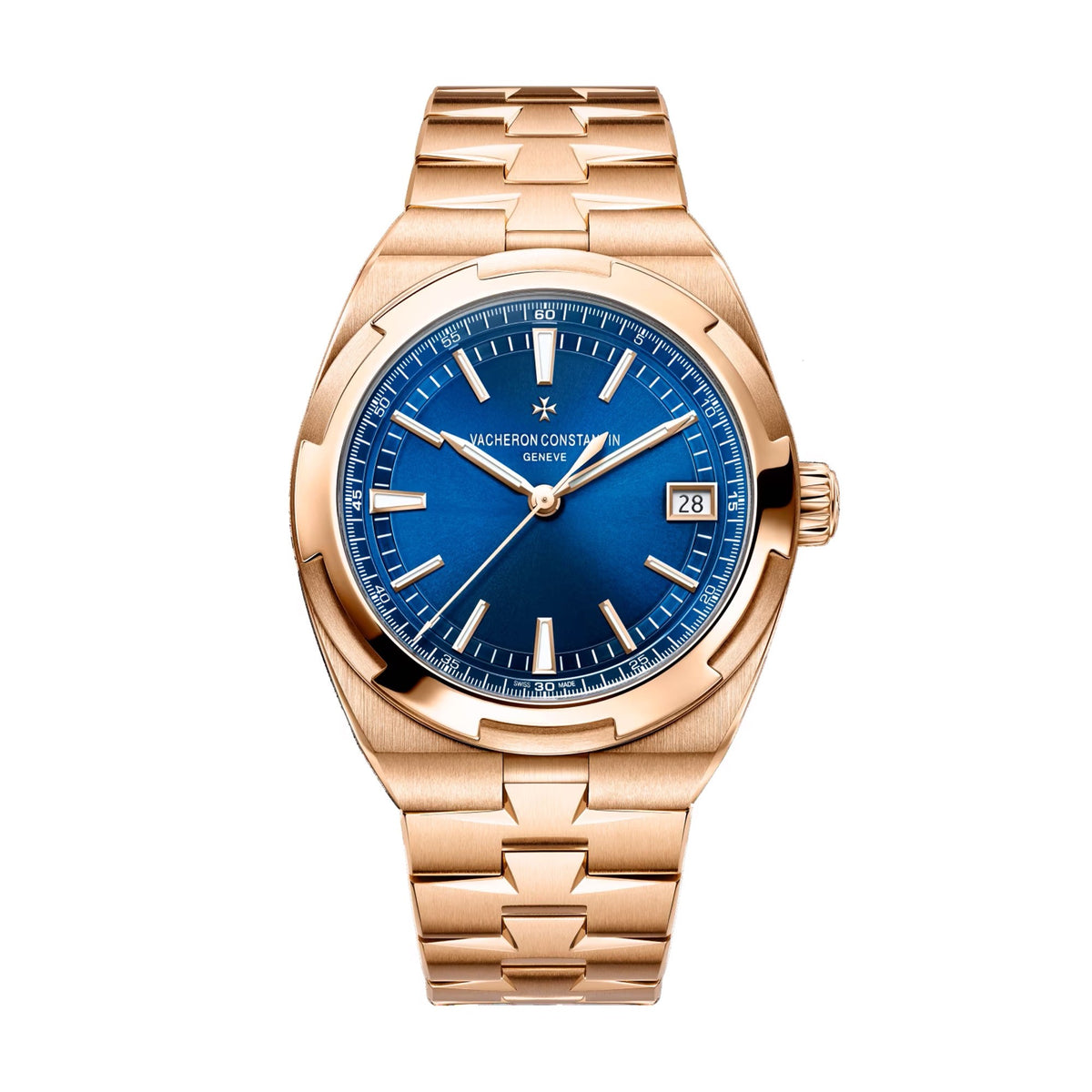 Luxury Vacheron Constantin Overseas self-winding 41 mm Pink gold, 18K 5N pink gold