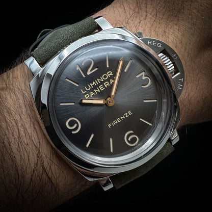 Panerai Luminor 1950 Firenze PAM605 ZF SS Anthracite Dial P3000