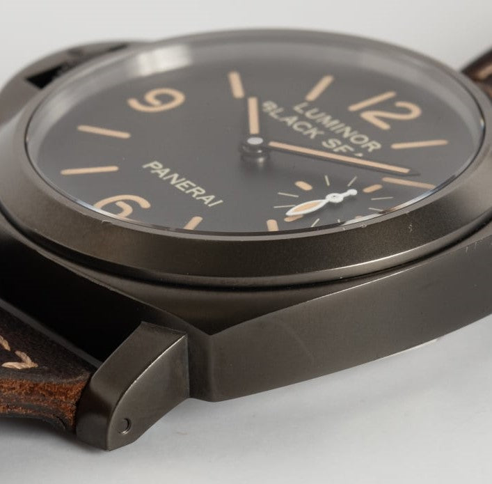 Panerai Luminor Black Seal Left-Handed 8 Days PAM 649 PVD Black Dial P5000