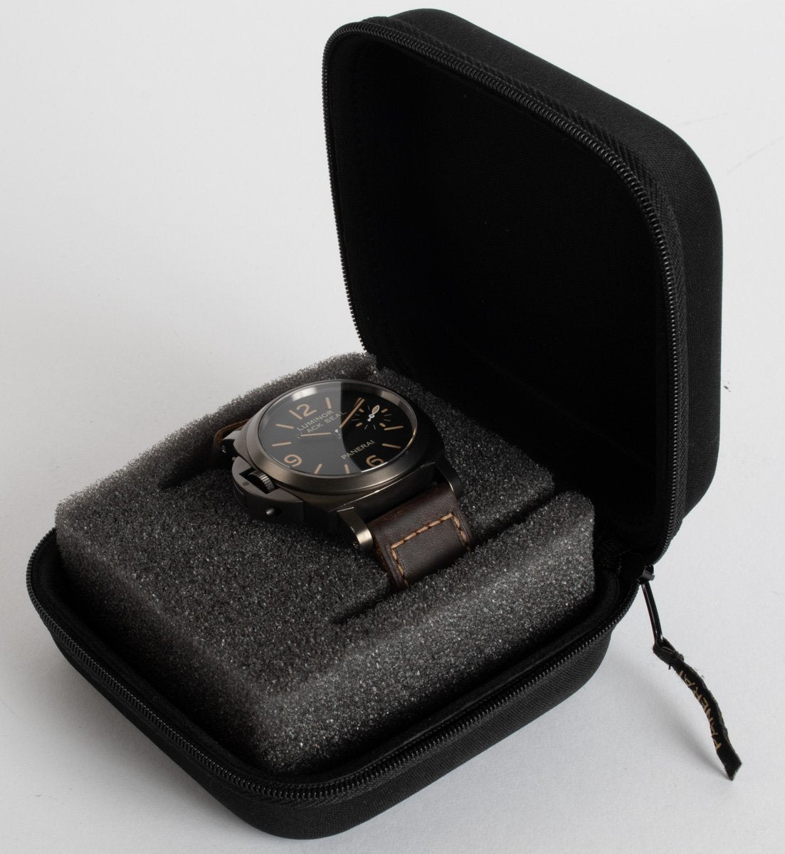 Panerai Luminor Black Seal Left-Handed 8 Days PAM 649 PVD Black Dial P5000
