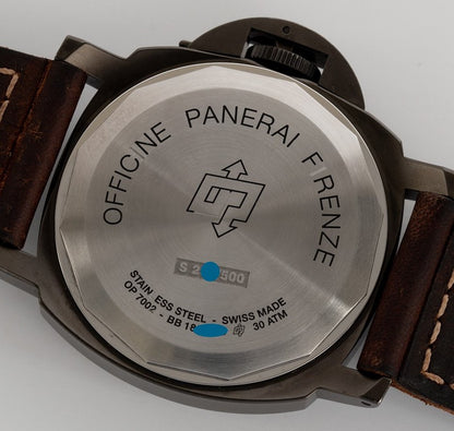 Panerai Luminor Black Seal Left-Handed 8 Days PAM 649 PVD Black Dial P5000