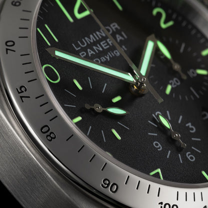 Panerai Luminor Daylight PAM 250 Special Edition Black Ceramic Black Dial 7750