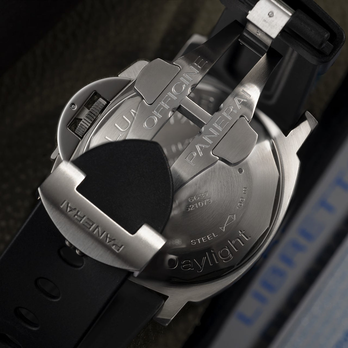 Panerai Luminor Daylight PAM 250 Special Edition Black Ceramic Black Dial 7750