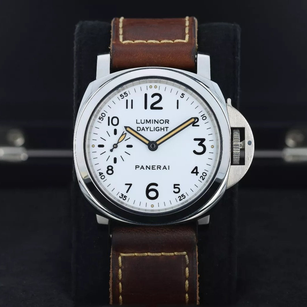 Panerai Luminor Daylight PAM 785 SS White Dial P5000