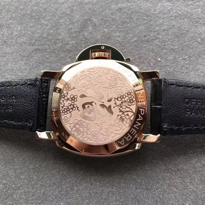Panerai Luminor Due PAM908 FU VSF Rose Gold Black Dial OP XXXIV