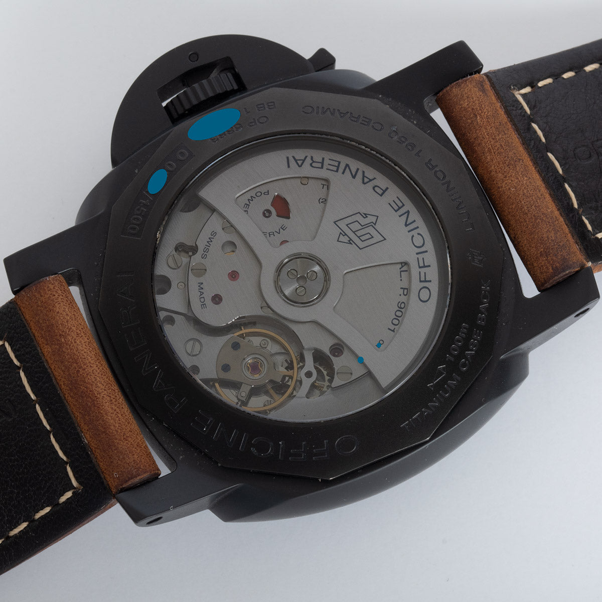 Panerai Luminor GMT 1950 3 Days PAM441 VSF Ceramic Black Dial P9001 V2