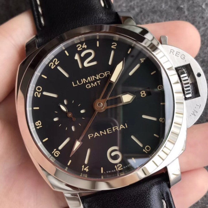 Panerai Luminor GMT 1950 3 Days PAM531 VSF SS Black Dial P9003 V2