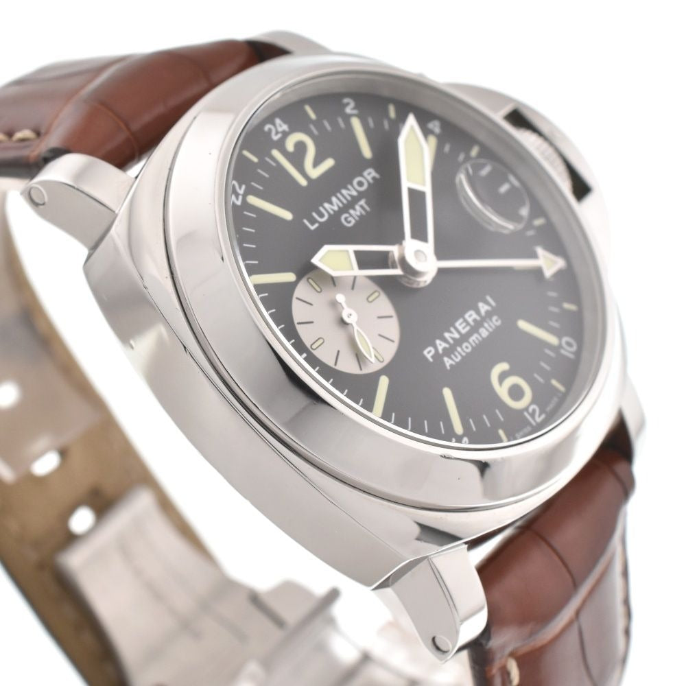Panerai Luminor GMT PAM088 44mm VSF SS Black Dial OP VIII