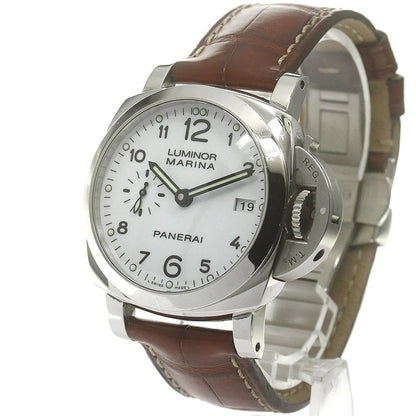 Panerai Luminor Marina 1950 3 Days Automatic Acciaio PAM 523 KWF SS White Dial P9000