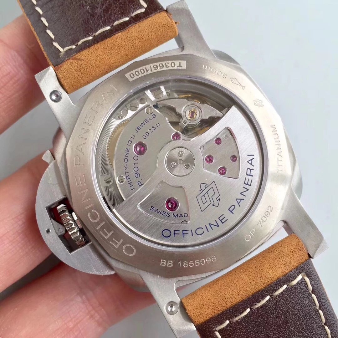 Panerai Luminor Marina 1950 PAM1351 ZF Titanium Brown Dial P9010