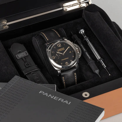 Panerai Luminor Marina 1950 PAM351 VSF SS Black Dial P9000