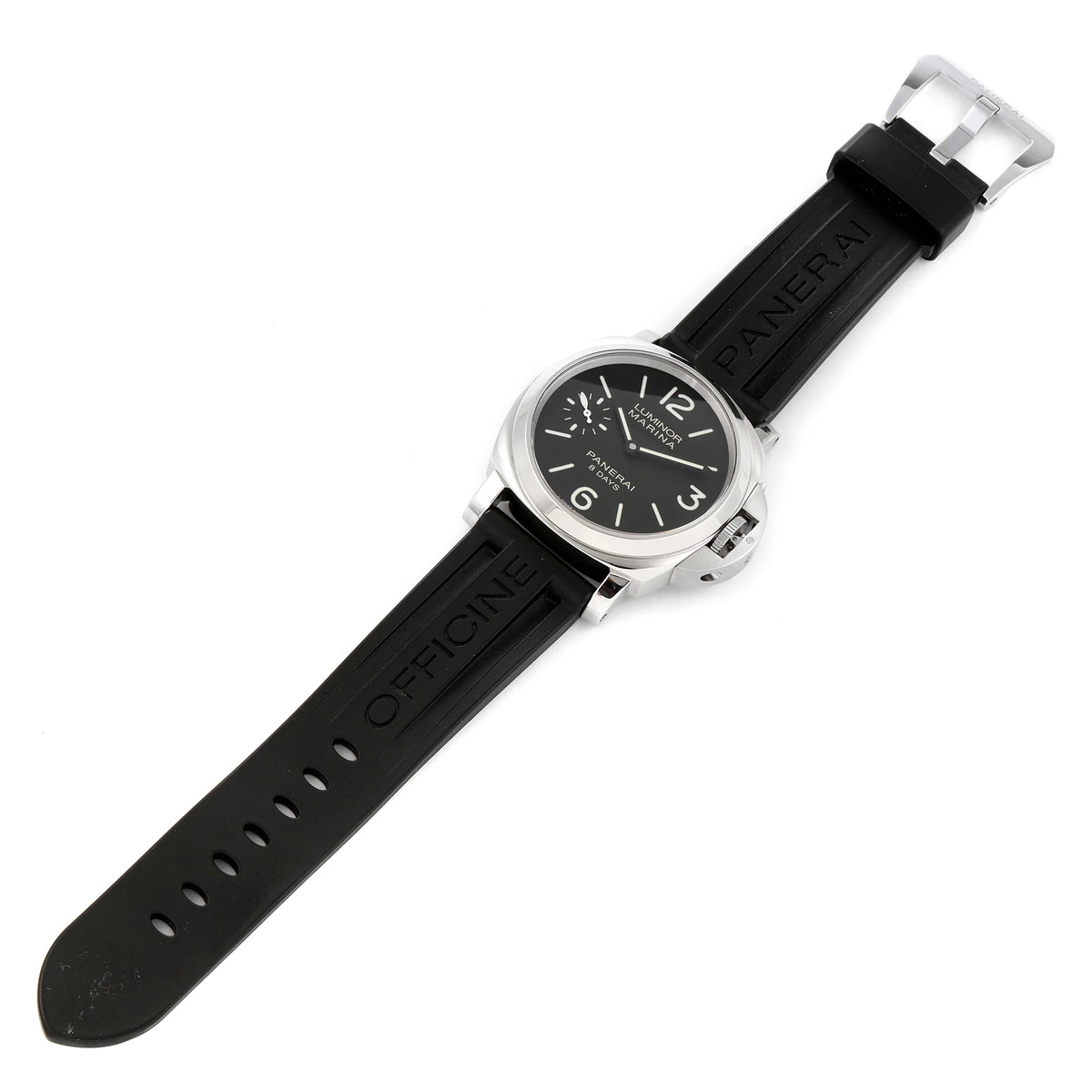 Panerai Luminor Marina 8 Days PAM 510 SS Black Dial P5000 300