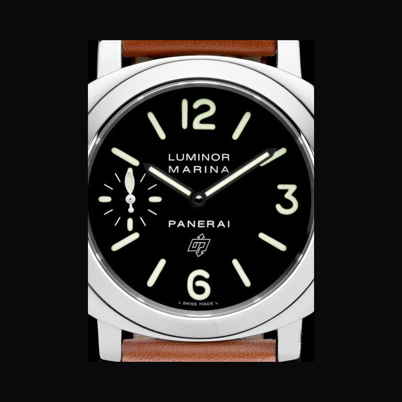 Panerai Luminor Marina Logo Acciao PAM1005 Noob Factory SS Black Dial OP II