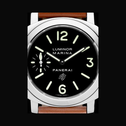 Panerai Luminor Marina Logo Acciao PAM1005 Noob Factory SS Black Dial OP II