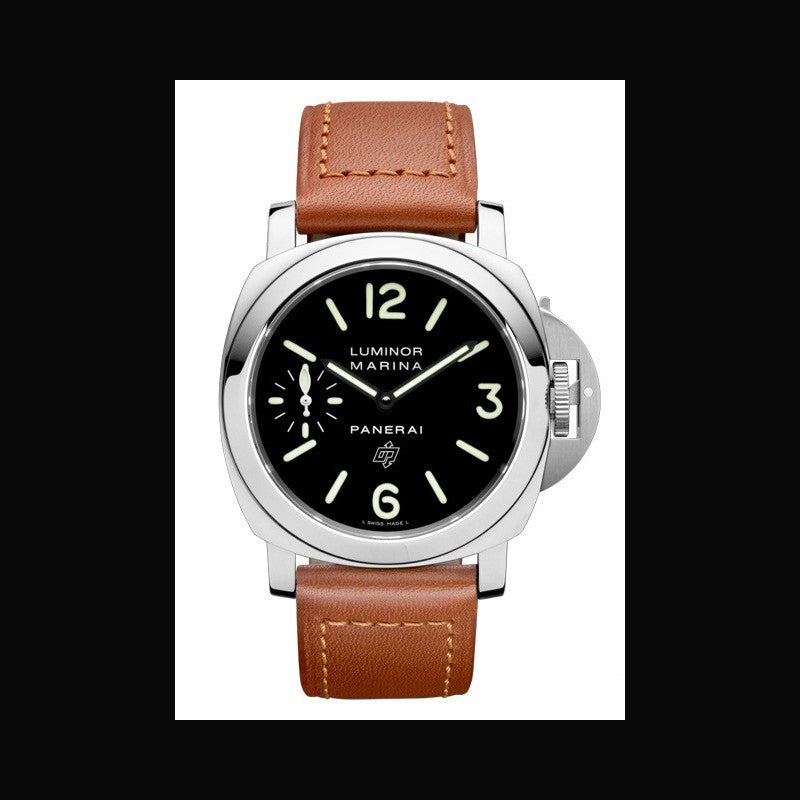 Panerai Luminor Marina Logo Acciao PAM1005 Noob Factory SS Black Dial OP II