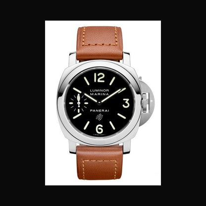 Panerai Luminor Marina Logo Acciao PAM1005 Noob Factory SS Black Dial OP II