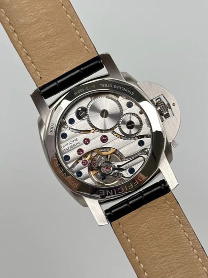 Panerai Luminor Marina Militare PAM217 H XF SS Black Dial 6497 with Y-Incabloc
