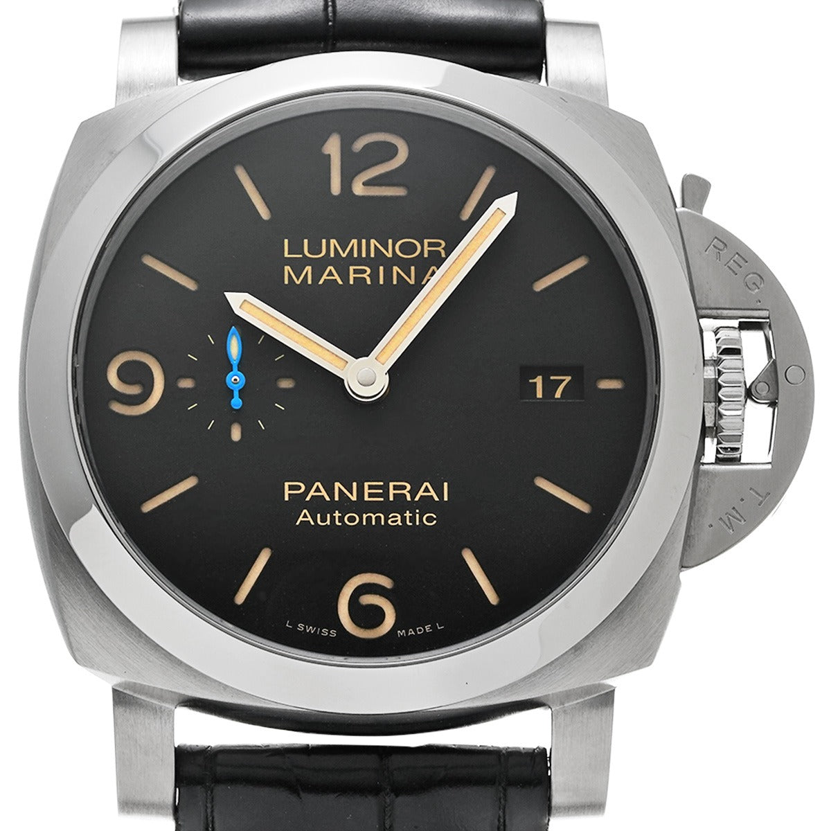 Panerai Luminor Marina PAM1312 TTF SS Black Dial P9010