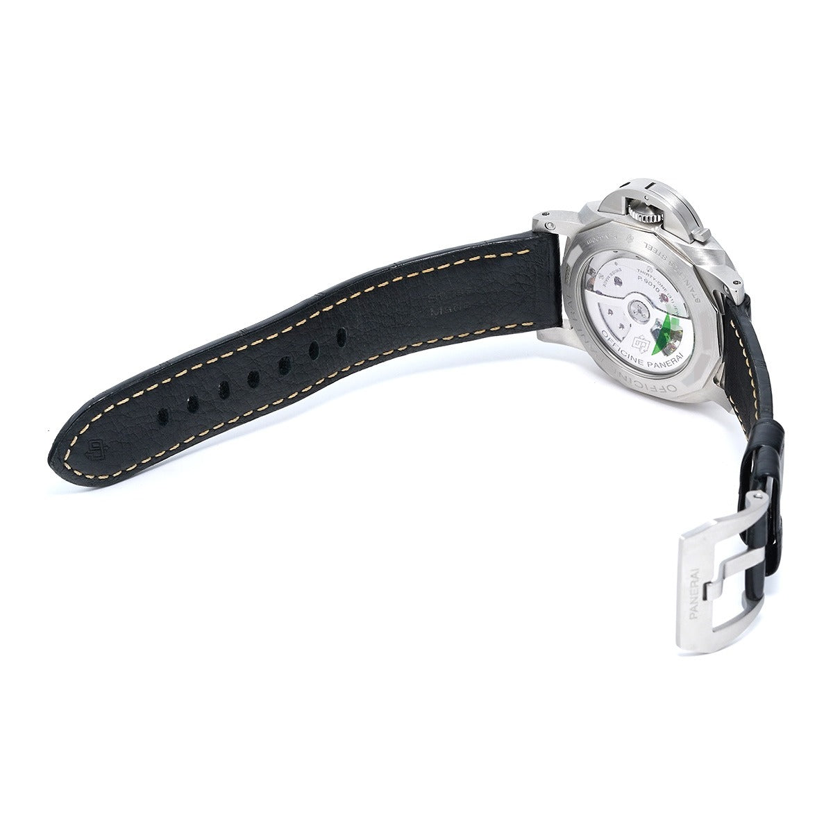 Panerai Luminor Marina PAM1312 TTF SS Black Dial P9010