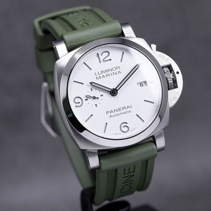 Panerai Luminor Marina PAM1394 42mm VSF SS White Dial P9010
