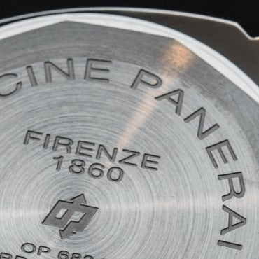 Panerai Luminor PAM000 Q XF SS Black Dial 6497