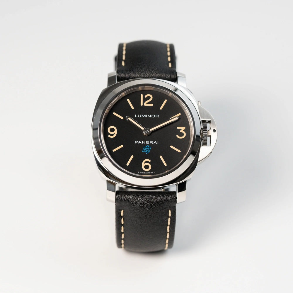Panerai Luminor Paneristi PAM634 HWF SS Black Dial Black Leather Strap 6497