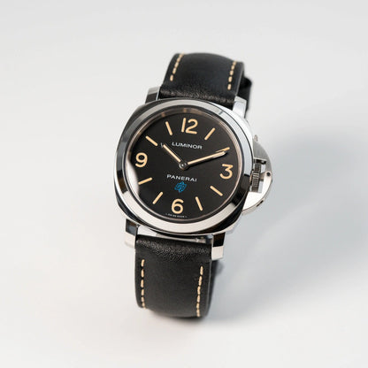 Panerai Luminor Paneristi PAM634 HWF SS Black Dial Black Leather Strap 6497