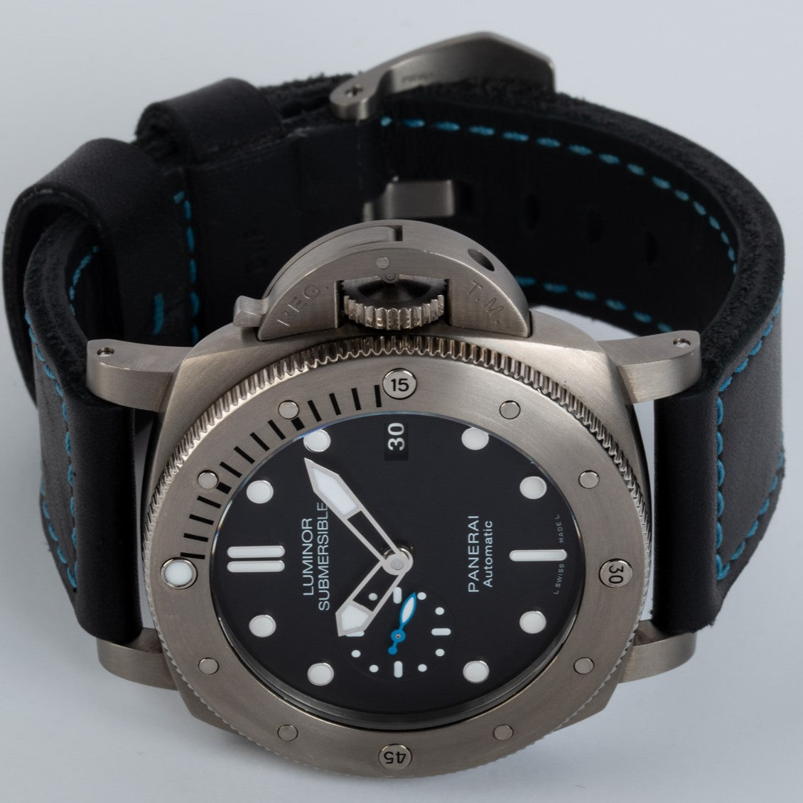 Panerai Luminor Submersible 1950 3 Days Automatic PAM 1305 ZF Titanium Black Dial P9010