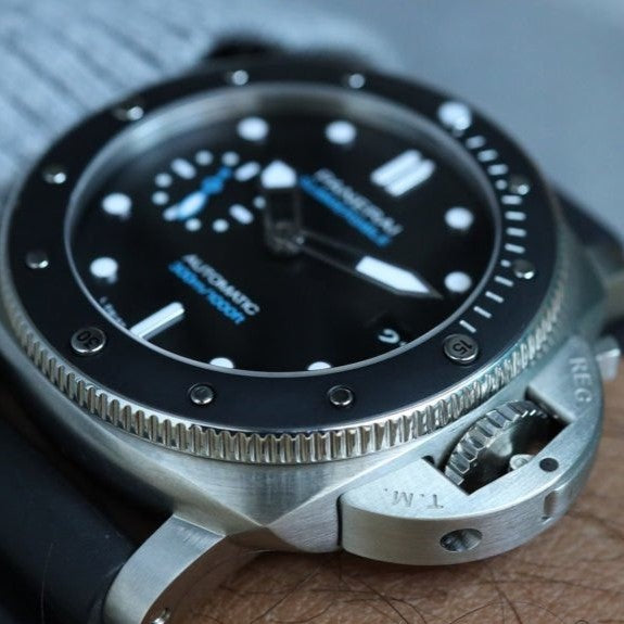 Panerai Luminor Submersible 1950 Amagnetic 3 Days PAM1389 ZF Titanium & Black Ceramic Black Dial P9010