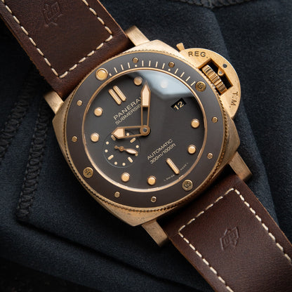 Panerai Luminor Submersible 1950 Bronzo PAM968 VSF Bronze Brown Dial P9010 V2