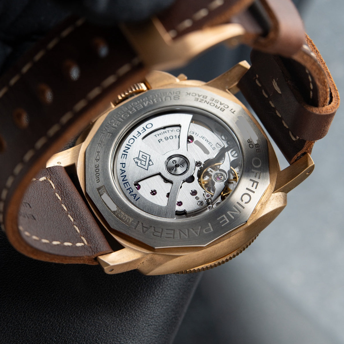 Panerai Luminor Submersible 1950 Bronzo PAM968 VSF Bronze Brown Dial P9010 V2