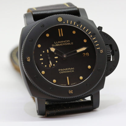 Panerai Luminor Submersible 1950 PAM508 VSF Ceramic Black Dial P9000 V2