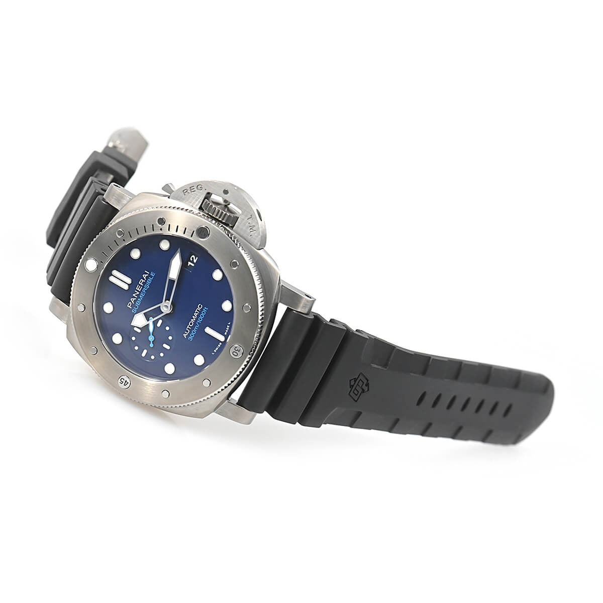 Panerai Luminor Submersible GMT Regatta PAM371 ZF Titanium Black Dial P9001